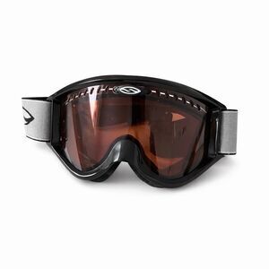 Smith Snow Goggles Ski Snowboard Black Frame Amber Lens
